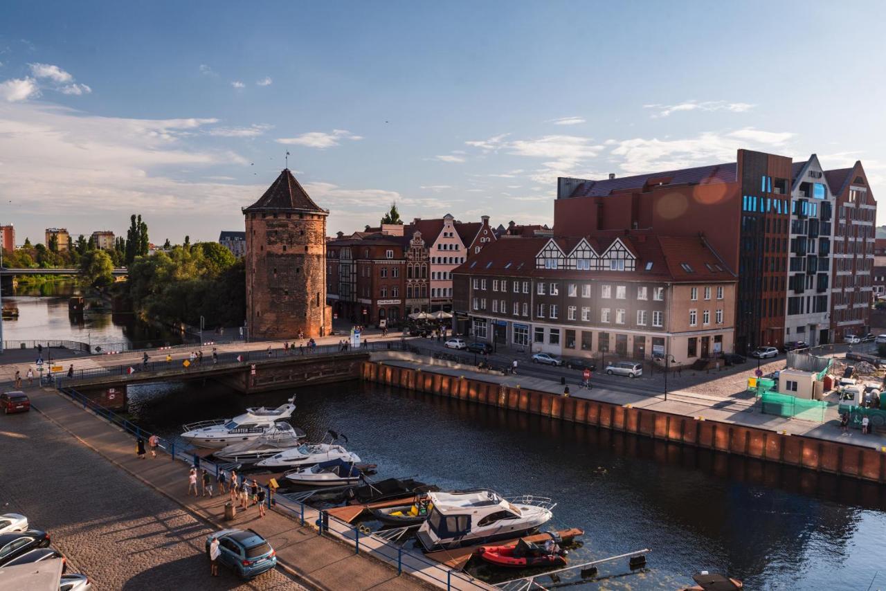 Apartament Amber Centrum z basenem Appartement Gdańsk Buitenkant foto