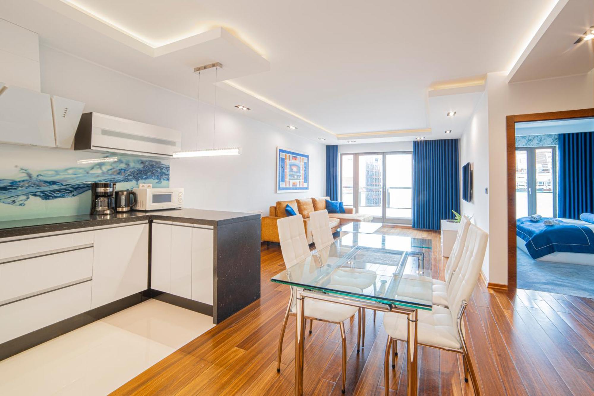 Apartament Amber Centrum z basenem Appartement Gdańsk Buitenkant foto