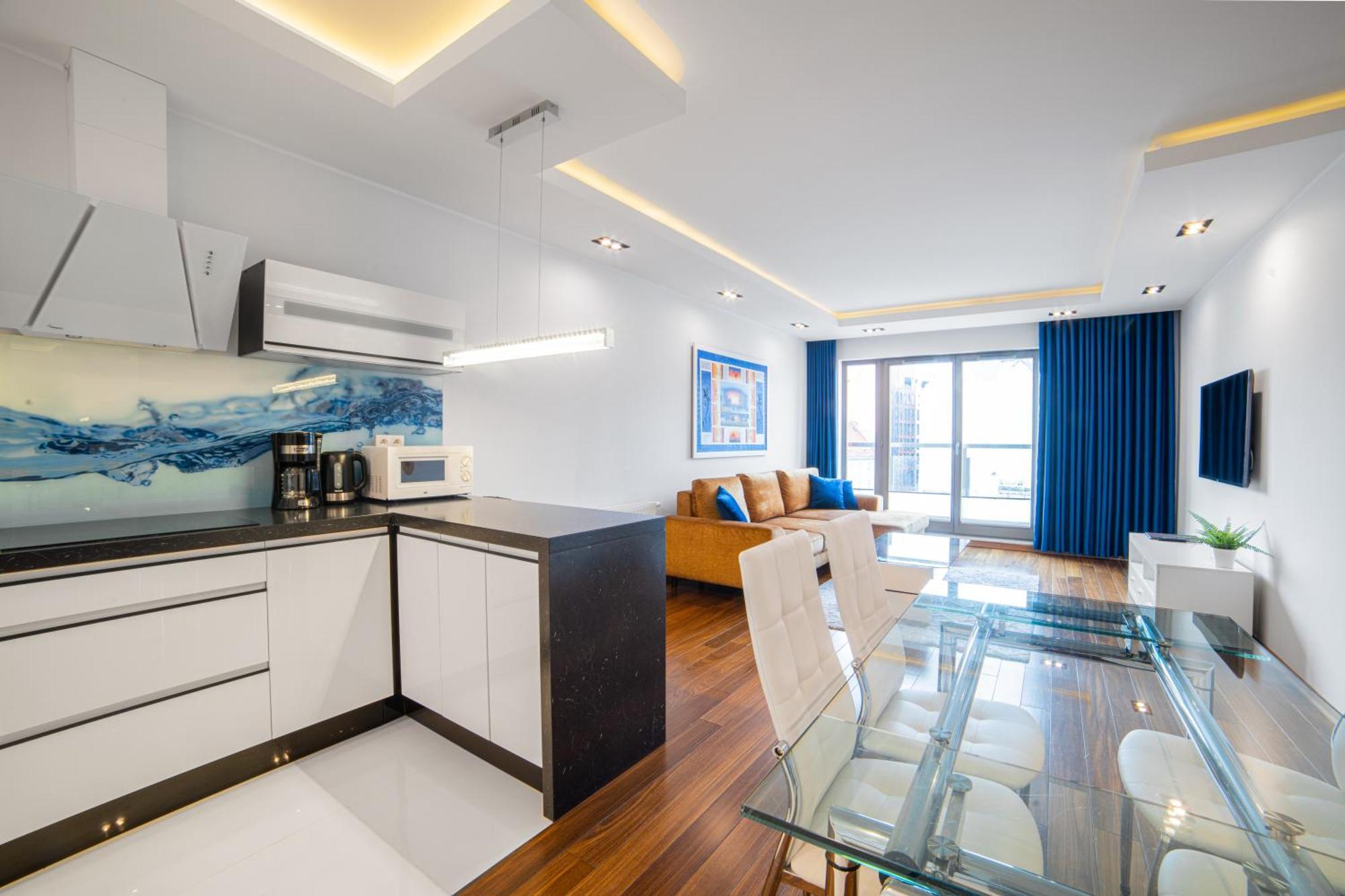 Apartament Amber Centrum z basenem Appartement Gdańsk Buitenkant foto